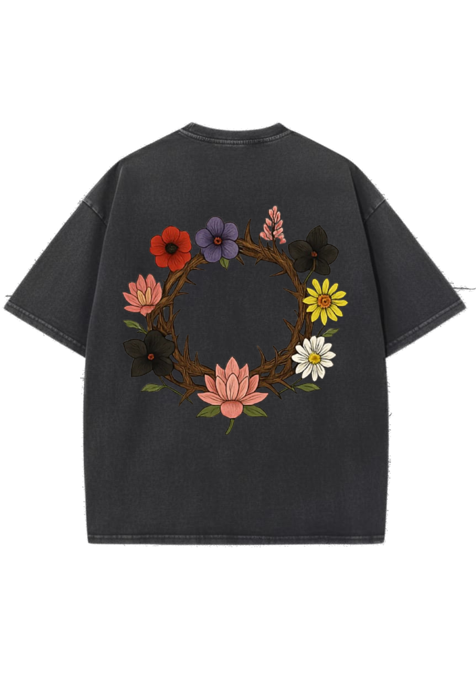 Flowers Crown back
